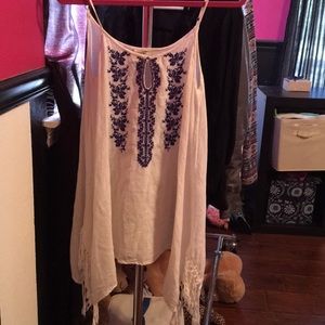 Forever 21 fringe, detailed shirt!